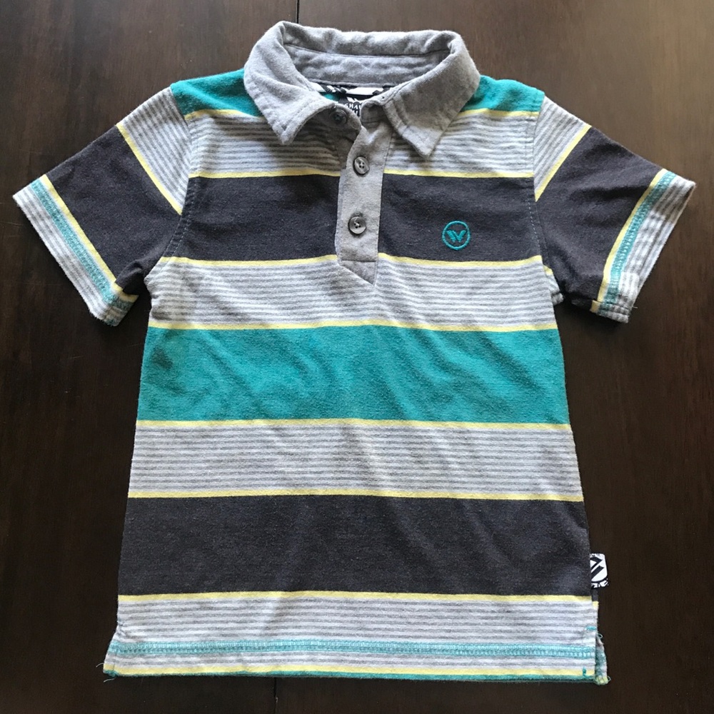 Shaun White Striped Polo